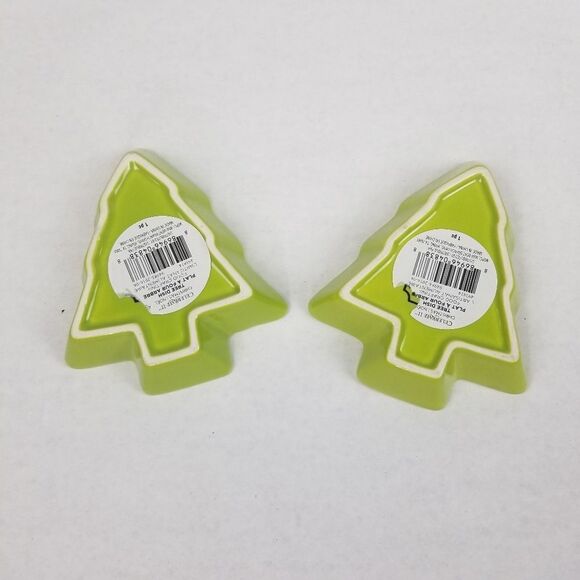 Celebrate It Mini Green Christmas Tree Candy/Nut Dish Set - Picture 7 of 7